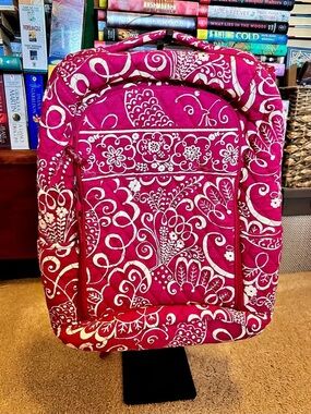 Vera Bradley Campus Backpack Floral Print Pink & White